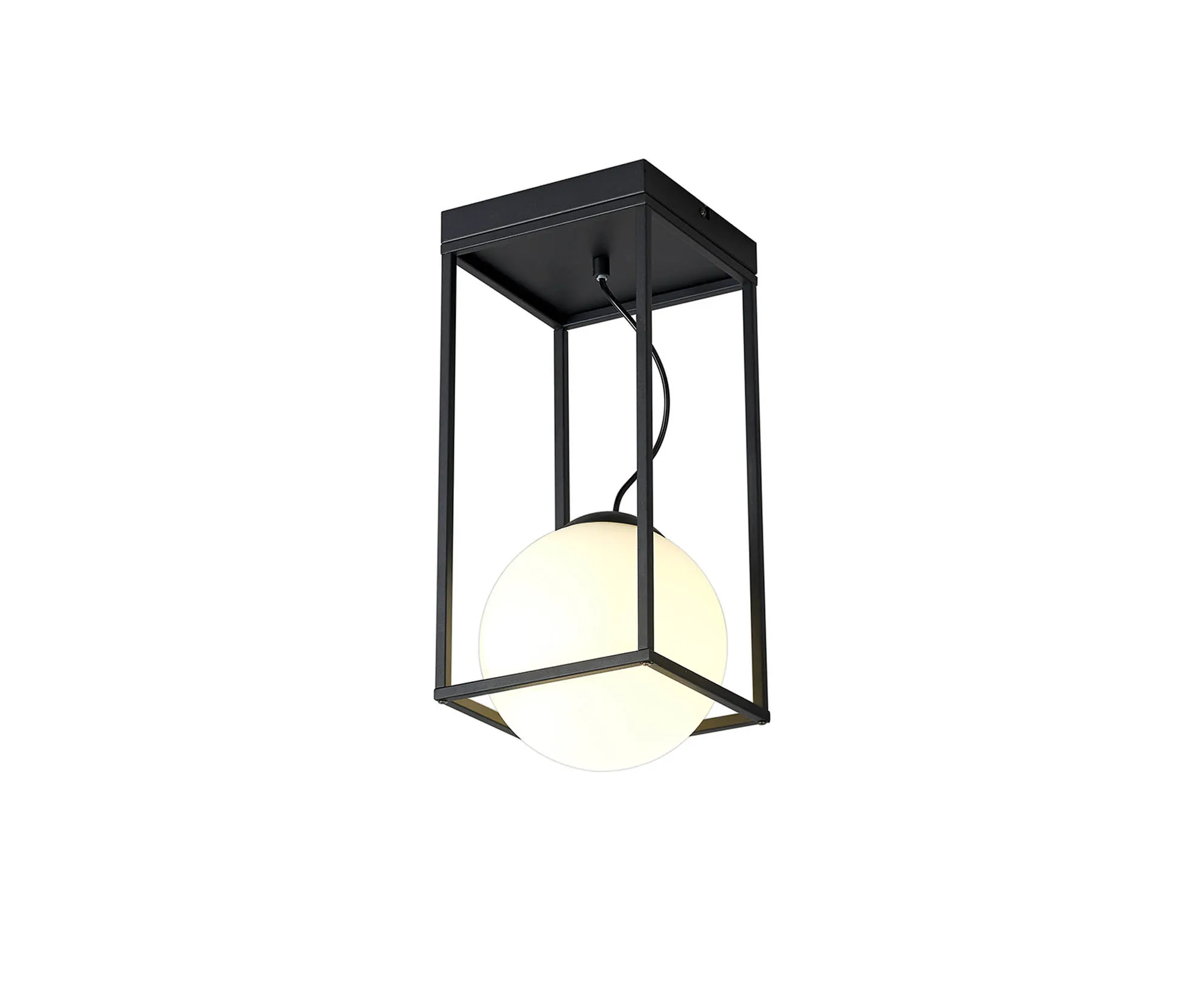 M7606  Desigual Small Tall Semi Flush 1 Light